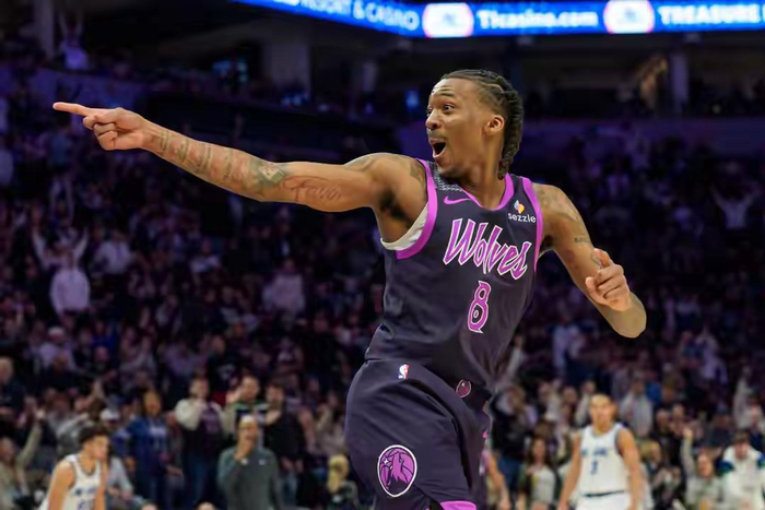 海兰德爆发率队取胜 森林狼赌对了